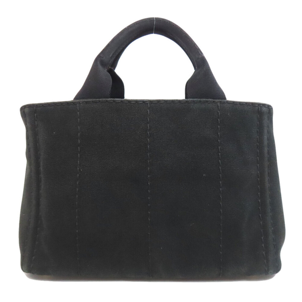 Prada Canvas Handbag 2way Canapa Black